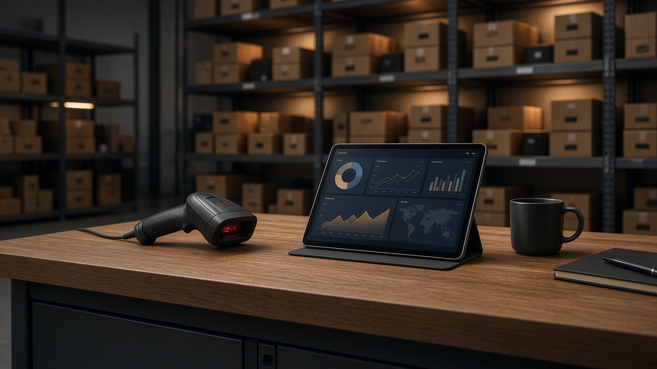Inventory intelligence dashboard for physical goods in the real world